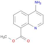 8-Quinolinecarboxylic acid, 4-amino-, methyl ester