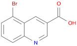 3-Quinolinecarboxylic acid, 5-bromo-