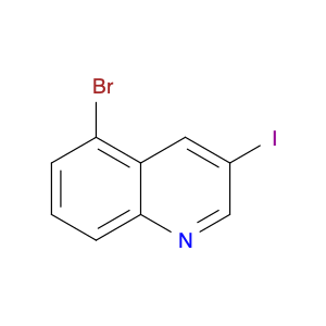 Quinoline, 5-bromo-3-iodo-