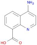 8-Quinolinecarboxylic acid, 4-amino-