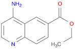 6-Quinolinecarboxylic acid, 4-amino-, ethyl ester