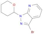 1H-Pyrazolo[3,4-b]pyridine, 3-bromo-1-(tetrahydro-2H-pyran-2-yl)-