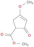 3-Cyclopentene-1-carboxylic acid, 4-methoxy-2-oxo-, methyl ester