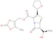 4-Thia-1-azabicyclo[3.2.0]hept-2-ene-2-carboxylic acid, 6-[(1R)-1-hydroxyethyl]-7-oxo-3-[(2R)-tetr…