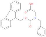 Glycine, N-[(9H-fluoren-9-ylmethoxy)carbonyl]-N-(phenylmethyl)-