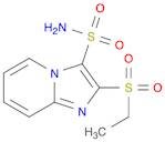 Imidazo[1,2-a]pyridine-3-sulfonamide, 2-(ethylsulfonyl)-