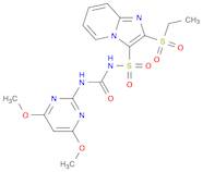 Imidazo[1,2-a]pyridine-3-sulfonamide, N-[[(4,6-dimethoxy-2-pyrimidinyl)amino]carbonyl]-2-(ethylsul…