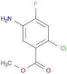 Benzoic acid, 5-amino-2-chloro-4-fluoro-, methyl ester