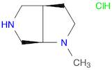 Pyrrolo[3,4-b]pyrrole, octahydro-1-methyl-, hydrochloride (1:2), (3aR,6aR)-