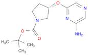 1-Pyrrolidinecarboxylic acid, 3-[(6-amino-2-pyrazinyl)oxy]-, 1,1-dimethylethyl ester, (3S)-