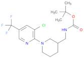 Carbamic acid, N-[[1-[3-chloro-5-(trifluoromethyl)-2-pyridinyl]-3-piperidinyl]methyl]-, 1,1-dimeth…