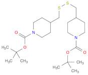 di-tert-butyl 4,4'-(disulfanediylbis(methylene))bis(piperidine-1-carboxylate)