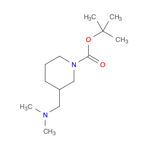 1-Piperidinecarboxylic acid, 3-[(dimethylamino)methyl]-, 1,1-dimethylethyl ester