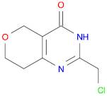 4H-Pyrano[4,3-d]pyrimidin-4-one, 2-(chloromethyl)-3,5,7,8-tetrahydro-