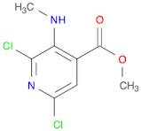 4-Pyridinecarboxylic acid, 2,6-dichloro-3-(methylamino)-, methyl ester