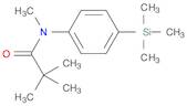 Propanamide, N,2,2-trimethyl-N-[4-(trimethylsilyl)phenyl]-