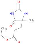 4-Imidazolidinepropanoic acid, 4-methyl-2,5-dioxo-, ethyl ester