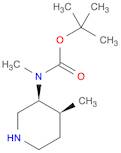 Carbamic acid, N-methyl-N-[(3S,4S)-4-methyl-3-piperidinyl]-, 1,1-dimethylethyl ester