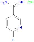 3-Pyridinecarboximidamide, 6-fluoro-, hydrochloride (1:1)