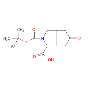 Cyclopenta[c]pyrrole-1,2(1H)-dicarboxylic acid, hexahydro-5-oxo-, 2-(1,1-dimethylethyl) ester