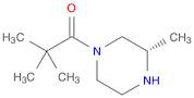 1-Propanone, 2,2-dimethyl-1-[(3S)-3-methyl-1-piperazinyl]-