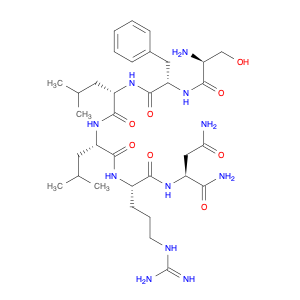 L-Aspartamide, L-seryl-L-phenylalanyl-L-leucyl-L-leucyl-L-arginyl-