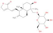 2(5H)-Furanone, 3-[(1E)-2-[(1R,4aS,5R,6R,8aR)-5-[(β-D-glucopyranosyloxy)methyl]decahydro-6-hydroxy…