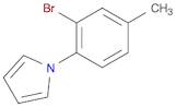 1H-Pyrrole, 1-(2-bromo-4-methylphenyl)-