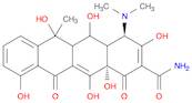 2-Naphthacenecarboxamide, 4-(dimethylamino)-1,4,4a,5,5a,6,11,12a-octahydro-3,5,6,10,12,12a-hexahyd…