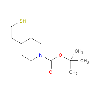 1-Piperidinecarboxylic acid, 4-(2-mercaptoethyl)-, 1,1-dimethylethyl ester