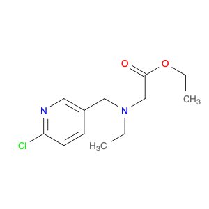 Glycine, N-[(6-chloro-3-pyridinyl)methyl]-N-ethyl-, ethyl ester