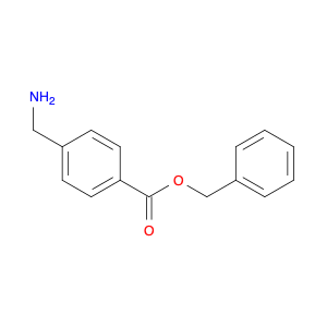 Benzoic acid, 4-(aminomethyl)-, phenylmethyl ester