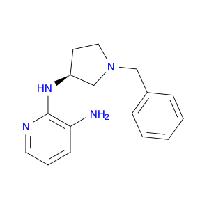 2,3-Pyridinediamine, N2-[(3S)-1-(phenylmethyl)-3-pyrrolidinyl]-