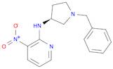 2-Pyridinamine, 3-nitro-N-[(3S)-1-(phenylmethyl)-3-pyrrolidinyl]-