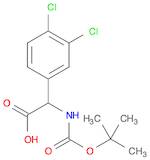 Benzeneacetic acid, 3,4-dichloro-α-[[(1,1-dimethylethoxy)carbonyl]amino]-