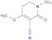 3-Pyridinecarbonitrile, 1,2,5,6-tetrahydro-4-methoxy-1-methyl-2-oxo-