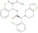 Thieno[3,2-c]pyridine-5(4H)-acetic acid, α-(2-chlorophenyl)-6,7-dihydro-, (1R)-1-(2-chlorophenyl...