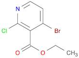 3-Pyridinecarboxylic acid, 4-bromo-2-chloro-, ethyl ester