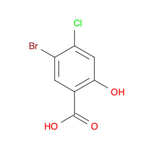 Benzoic acid, 5-bromo-4-chloro-2-hydroxy-