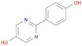 5-Pyrimidinol, 2-(4-hydroxyphenyl)-