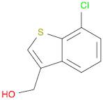 Benzo[b]thiophene-3-methanol, 7-chloro-