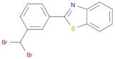 Benzothiazole, 2-[3-(dibromomethyl)phenyl]-