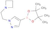 1H-Pyrazole, 1-[2-(1-azetidinyl)ethyl]-4-(4,4,5,5-tetramethyl-1,3,2-dioxaborolan-2-yl)-