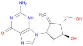 6H-Purin-6-one, 2-amino-1,9-dihydro-9-[(1S,3R,4S)-4-hydroxy-3-(hydroxymethyl)-2-methylenecyclopent…