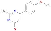 4(3H)-Pyrimidinone, 6-(4-methoxyphenyl)-2-methyl-