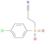 Propanenitrile, 3-[(4-chlorophenyl)sulfonyl]-