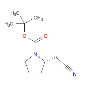 1-Pyrrolidinecarboxylic acid, 2-(cyanomethyl)-, 1,1-dimethylethyl ester, (2S)-