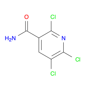 3-Pyridinecarboxamide, 2,5,6-trichloro-