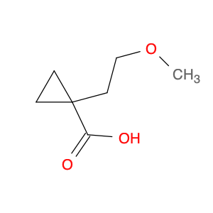 Cyclopropanecarboxylic acid, 1-(2-methoxyethyl)-