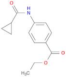 Benzoic acid, 4-[(cyclopropylcarbonyl)amino]-, ethyl ester